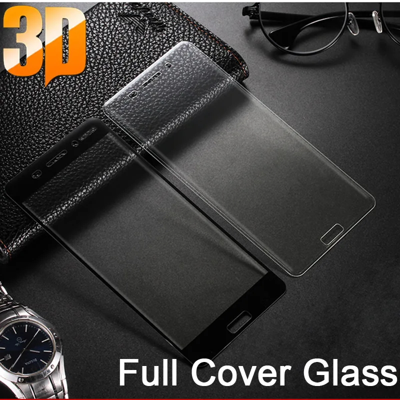 

0.2mm Full Screen Tempered Glass For Nokia 8 Screen Protector 3D Curved Gorilla Glass On the for Nokia 8