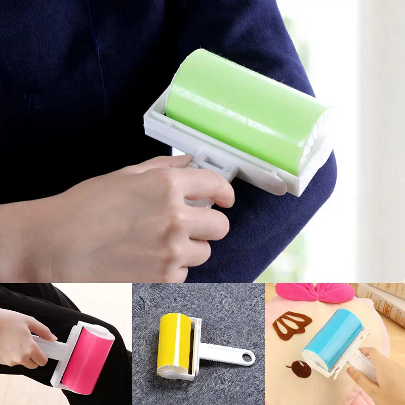 Cleaning Sticky Hair Roller Reusable Wool Dust Catcher Washable Carpet Dust Drum Lint Cloth Hair