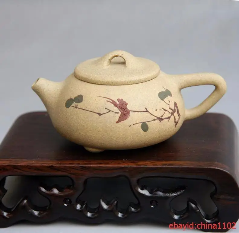 China hand painted ceramic teapot Yixing teapot Famous teapot 80ml NEW