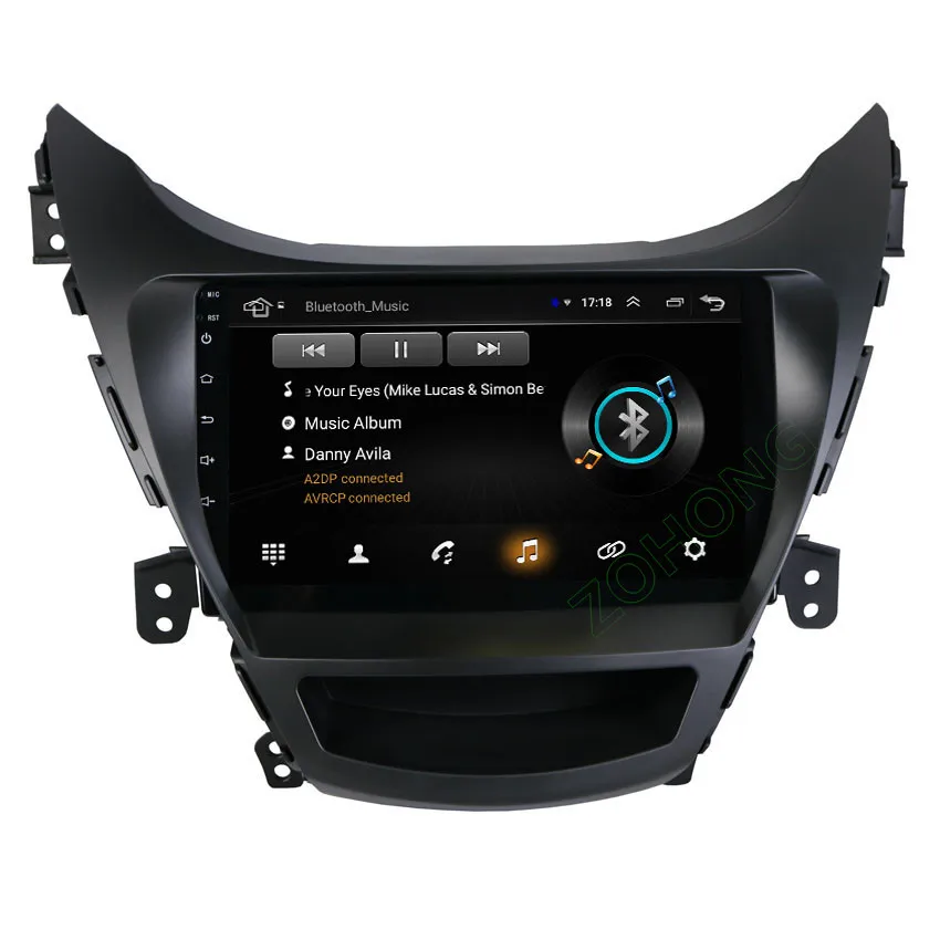 Cheap 2+32Gb 2.5D 9" Android9.0 car multimedia dvd player for Hyundai Elantra Avante I35 2012 2013 autoradio CAR GPS navigation Stereo 2
