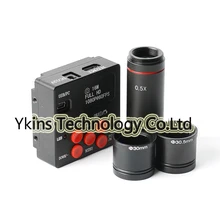 

16MP 1080P Full HD Industrial Microscope Camera Video Recorder + CCD 0.5x Microscope Eyepiece C Type Lens