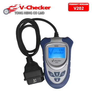 

High Quality V-Checker Vchecker V Checker V202 VAG PRO Code Reader V-Checker V202 Can Bus DHL Free