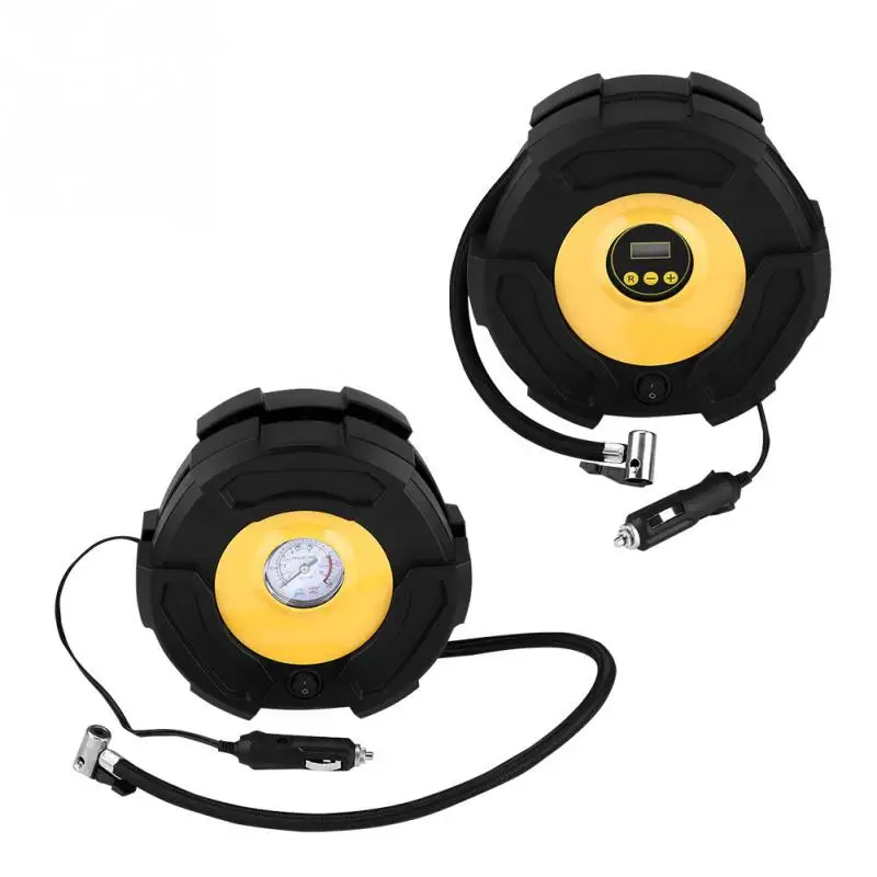 

12V Portable Car Tire Inflator Air Compressor Pump 100 PSI W/ 3 Nozzles for Car Bike Ball Boat 120W Digital Tire Inflator Pump