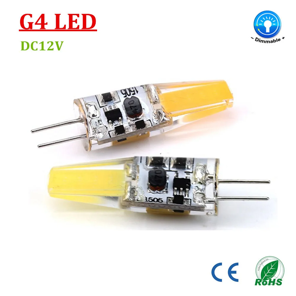 3W G4 LED DC 12V Bi Pin Base Light Bulb 20W Halogen bulb Replacement