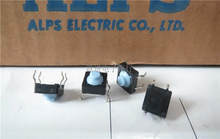 

Japan ALPS DIP 4*8*5mm 4*8*5 Conductive Silicone Tact Switch Micro Move Silent Switch