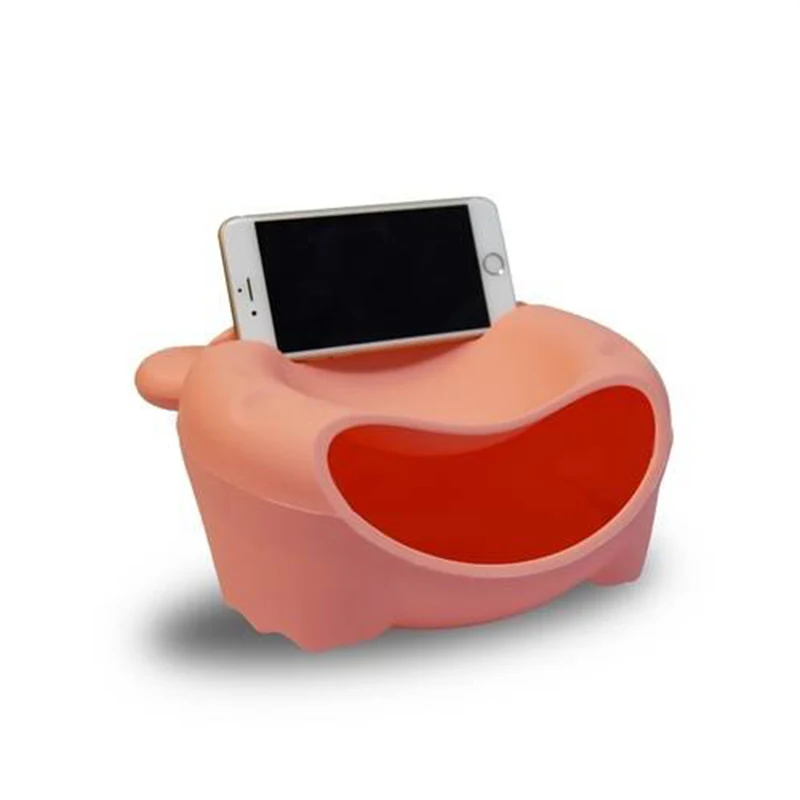 Fruit Plate Storage Bear Shape Cartoon Double Layer Snack Nuts Phone Holder New | Дом и сад