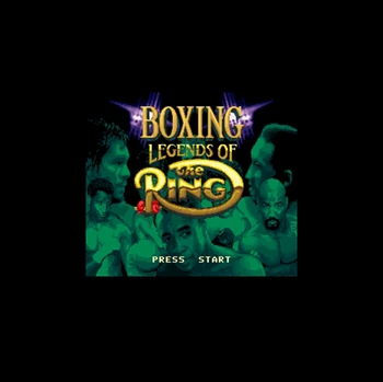

Boxing Legends of the Ring NTSC Version 16 Bit 46 Pin Big Gray Game Card For USA Game Players