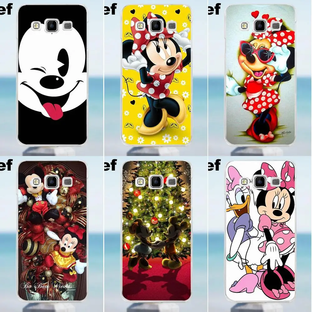 

Soft TPU New Fashion For Galaxy Alpha Core Prime Note 2 3 4 5 S3 S4 S5 S6 S7 S8 mini edge Plus 2018 Minnie Mickey Mouse Cartoon