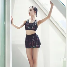 Для женщин йога гимнастический костюм для йоги 2 шт./компл. Шорты для девочек+ бюстгальтер плотно леггинсы костюм спортивный Фитнес бег набор