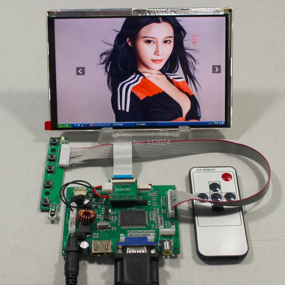 HD MI VGA 2AV lcd плата контроллера VS TY2662 V1 + 7 дюймов HSD070PWW1 B00 1280x800 IPS ЖК панель пульт