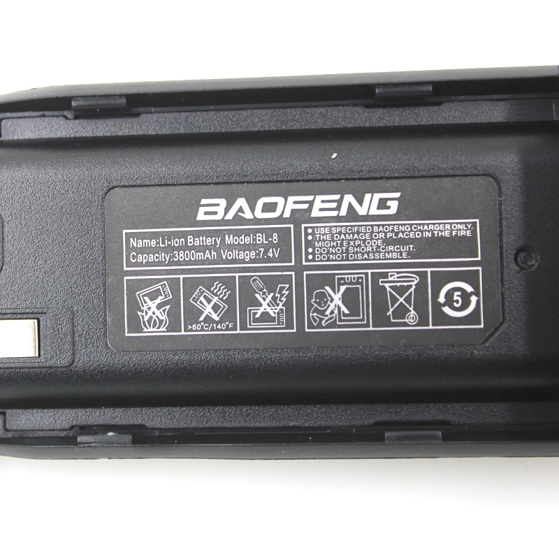 Portable Radio Baofeng BL-8 3800mAh Recharger Battery for two way radio BF-UV82 BF-UV8D UV-82HP Walkie Talkie Li-ion Battery Portable Radio Baofeng BL-8 3800mAh Recharger Battery for two way radio BF-UV82 BF-UV8D UV-82HP Walkie Talkie Li-ion Battery