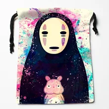 Новые Индивидуальные Унесенные призраками Drawstring сумки на заказ сумки для хранения Подарочные мешки с принтом более размеры 27x35 см сжатия тип сумки