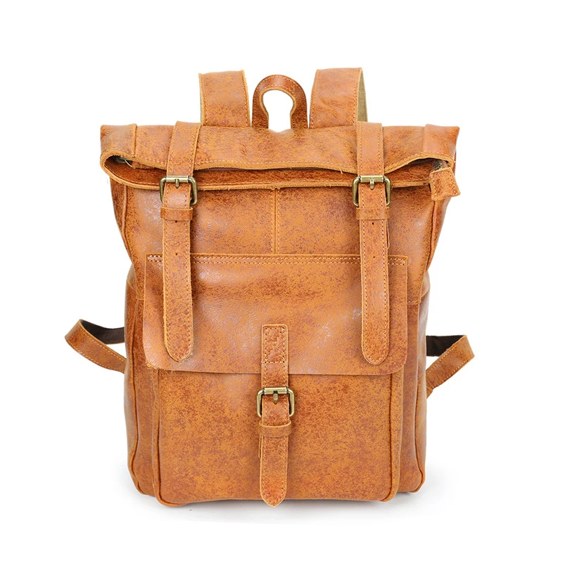 Fashion Genuine Leather Women Backpack Men Bags Brand Cow Leather Backpack for Women Men Large Capacity Functional Shoulder Bag Fashion Genuine Leather Women Backpack Men Bags Brand Cow Leather Backpack for Women Men Large Capacity Functional Shoulder Bag
