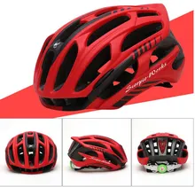 MTB Ultralight LED luz por encargo bicicleta ciclismo cascos especial bici casco de capacete bicicleta casco de bicicleta de carretera