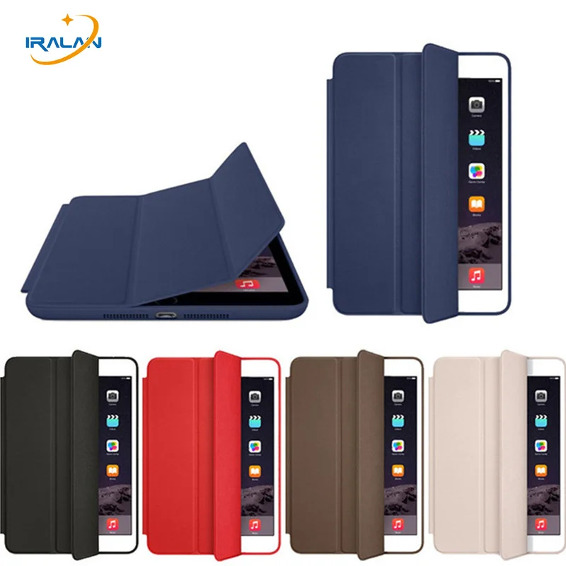 

Hot PU Leather official Original 1:1 Case for Apple iPad mini 1 2 3 PC Back Light Smart Cover for mini 123 7.9 inch+film+stylus