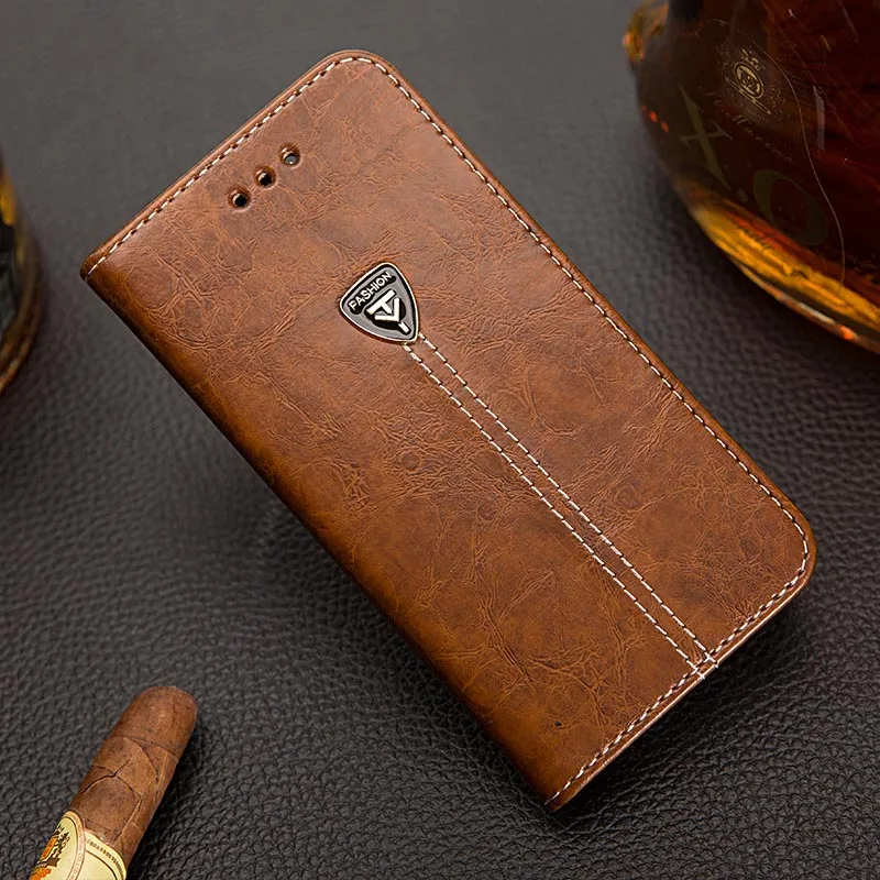 

EFFLE Luxury Retro Wallet PU Leather Cover For Huawei Honor Bee/Huawei Y5C/Huawei Y541 Case Stand Flip Phone with Card Holder