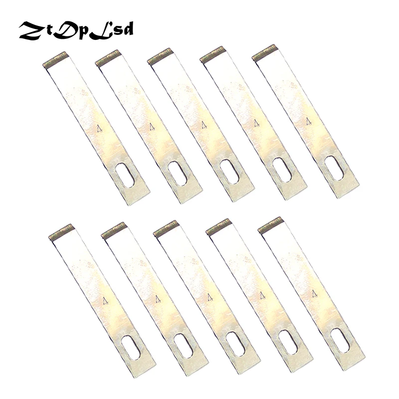 

ZtDpLsd 10Pcs #04 Scalpel Cutting Engraving Craft Sculpture Knife Wood Carving Graver Mobile Phone Repair DIY Tool PCB Repair