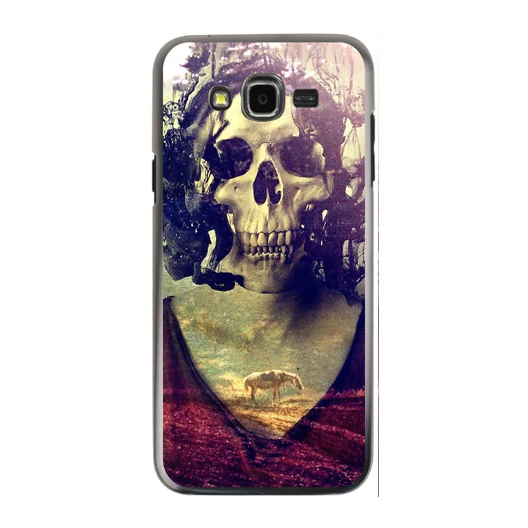 MaiYaCa Skull Art paintings Colorful Cute Phone Accessories Case For Samsung Galaxy A310 A510 A710 J120 J510 J710 Cellphones