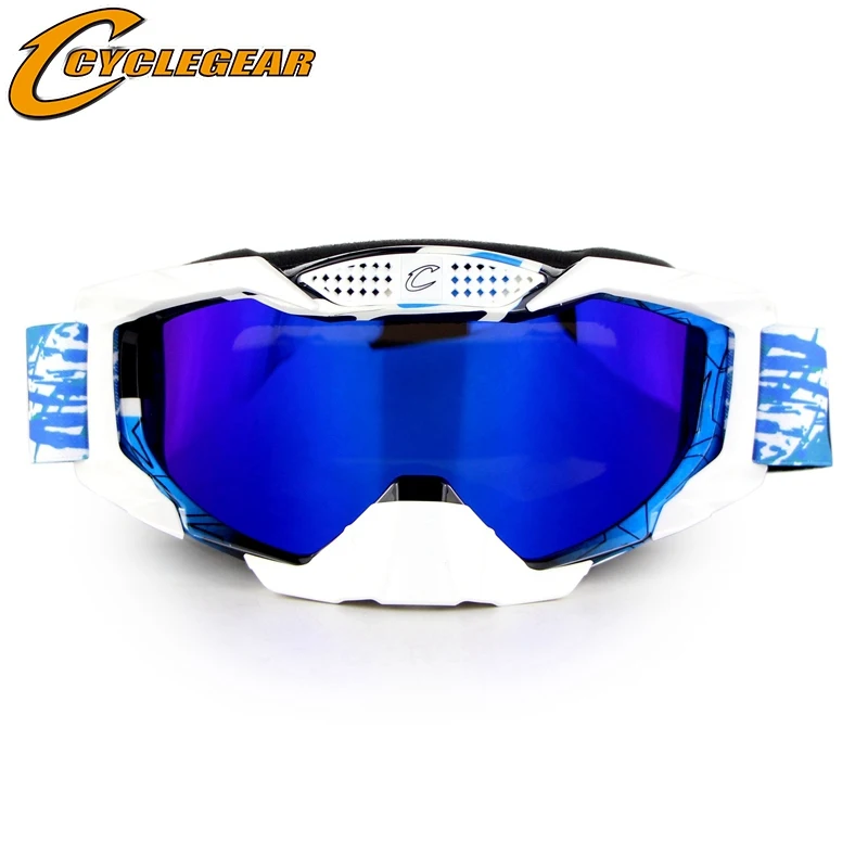 5 цветов шлем защитные очки для мотокросса мотоциклетные очки гоночные очки Gafas Cyclegear CG07 - Цвет: Blue Color
