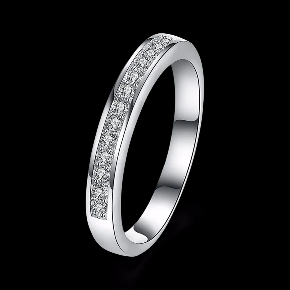 Women's Fashion Jewelry Rings 100 Real 925 Sterling silver Optional