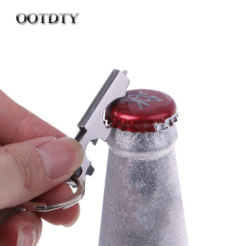 

Multifunctional Survival Tool Stainless Steel TU47 True Utility Keytool Key Multi Tool Best Pocket Multitool Set EDC Key Tool