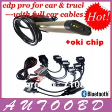2013.3 R3 с bluetooth и OKI чип! Tcs CDP с Keygen + полный комплект 8 автомобилей кабели авто + грузовик диагностические инструменты