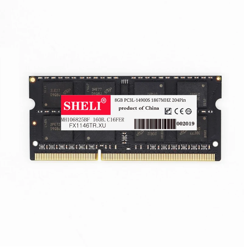 SHELI 8 Гб PC3L-14900 DDR3L-1867Mhz 204pin Для iMac retina 5 K, 27 поздно памяти