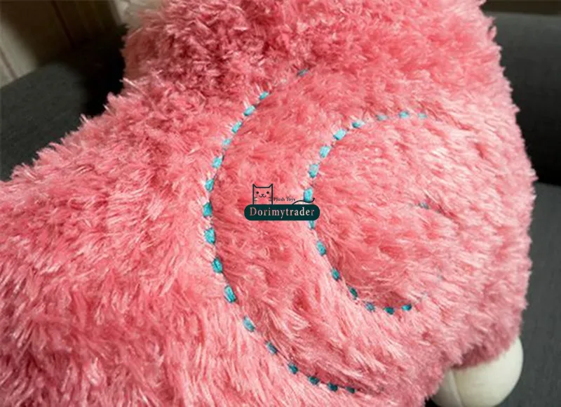 Dorimytrader 31'' 80cm  Lovely Alpaca Toy Large Stuffed Soft Plush Animal Sheep Alpaca Doll 3 Colors Free Shipping DY60916 (25)