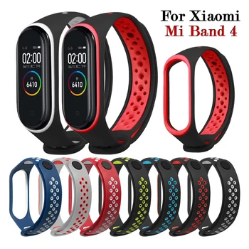 

Replacement Wrist Strap on for Xiaomi Mi Band 4 Wristband Sport Style New Design Lightweight Xiao mi miband Band4 Watchstrap