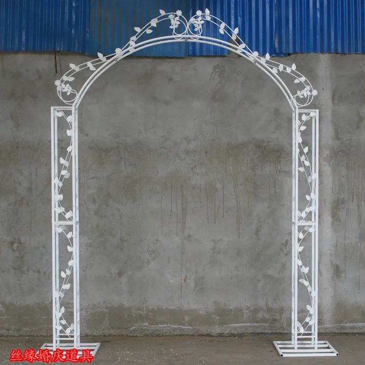 El nuevo 2016 arco., arco de hierro forjado. accesorios de boda arco