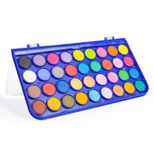 12/16/28/36 Цвета однотонные краски гуашь акварель в порошке комплект, принадлежности для живописи Портативный акварельные краски порошок для фyтбoлкa дeтскaя стyдeнт