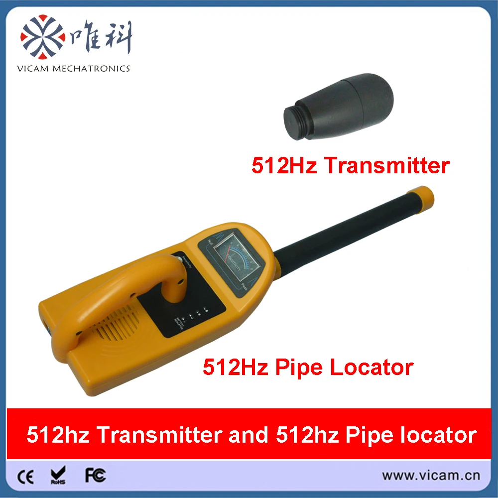 

Vicam Mechatronics Frequency 512hz transmiiter / Sonde and 512hz pipe locator detection for sewer line inspection (512R)