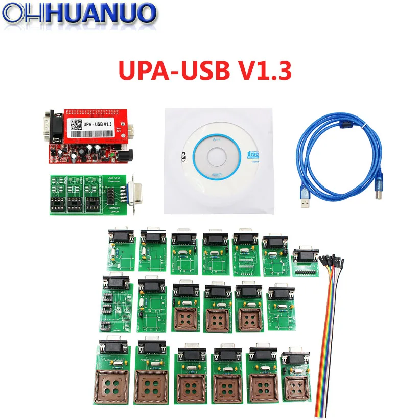 Новинка V1.3 супер Неохлаждаемый параметрический усилитель с USB программист+ Новые Адаптеры+ бесплатный анализ ECU IC