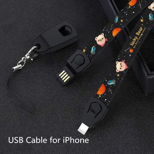 BL-iphone USB ремешок для мобильного телефона с рисунком милого кота талреп ручной для Oukitel K5000 Mix 2 K8000 C9 C11 Pro U18 K6 K10 K6000 премиум-класса - Цвет: BL-iphone