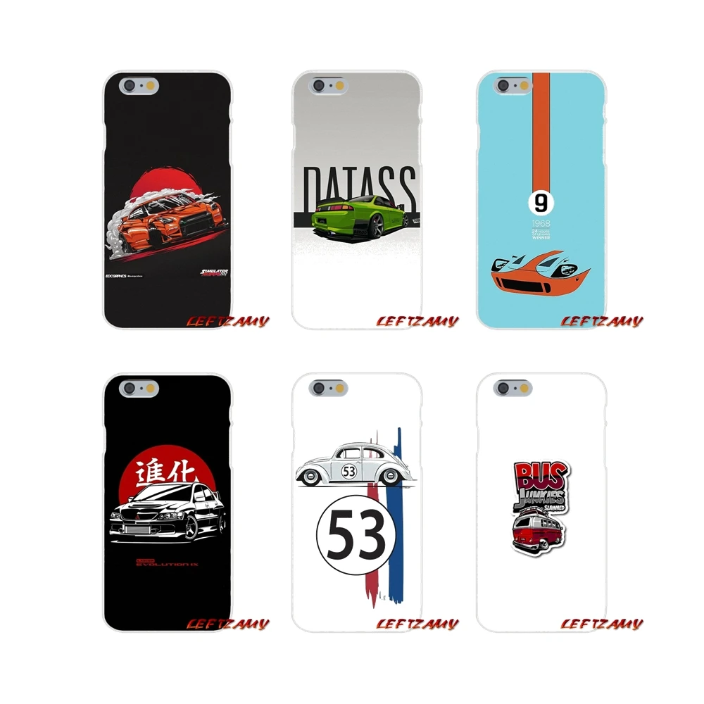 

Fashion Drift Cars Auto JDM Accessories Phone Cases Covers For iPhone X XR XS MAX 4 4S 5 5S 5C SE 6 6S 7 8 Plus ipod touch 5 6