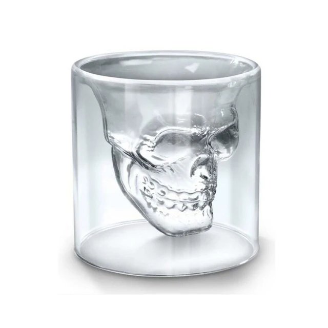 Creative Transparent Skull Cup