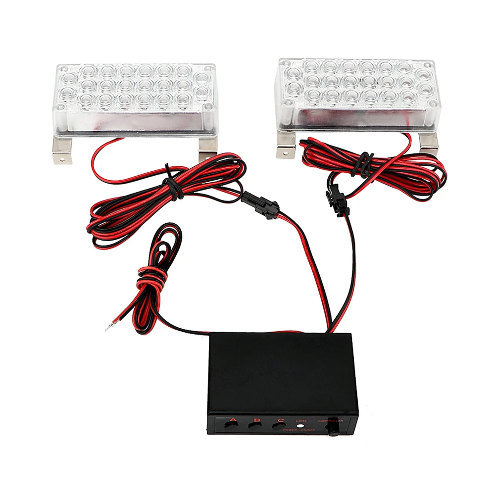 LED Strobe Light Car Styling Multi function Flash Light Car Accessories