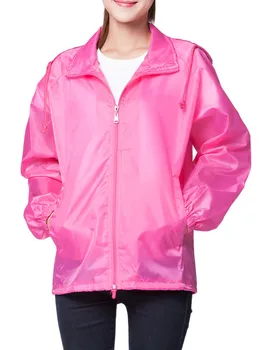 

Top Quality Unisex Waterproof Spring Warm Raincoat Hooded Rain Jacket Windbreaker (M-XXXL)