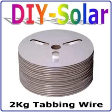 2Kg Solar Cell Tabbing Wire, Solar Cell PV Ribbon, 100% Quality Certification solar cells soldering wire DIY making Solar Panel