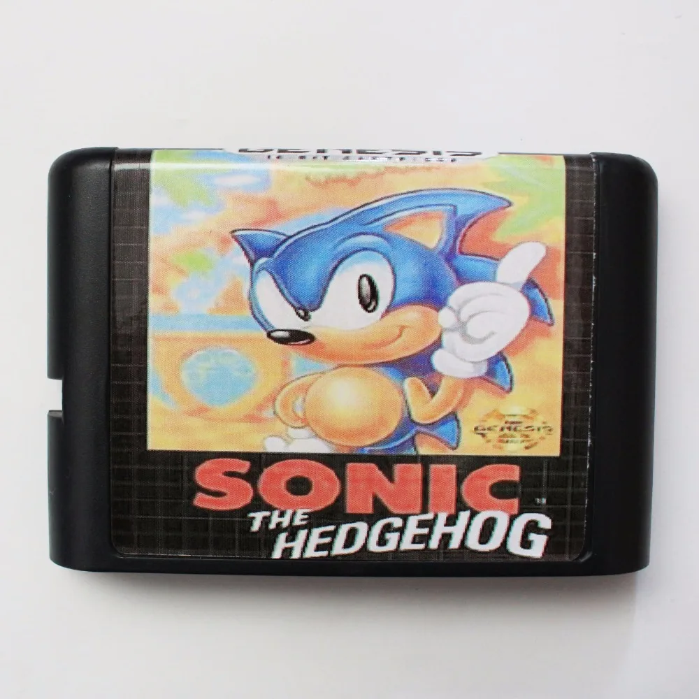 

Sonic The Hedgehog 16 bit MD Game Card For Sega Mega Drive For Genesis