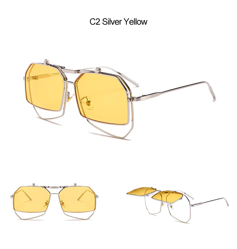 Square Folding sunglasses (11)