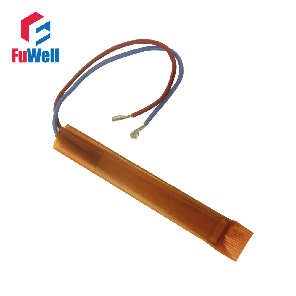 

Aluminum Alloy 75x15x3.5mm 220V 200 Degree Celsius 80W Heating Plate PTC Constant Temperature Heating Element