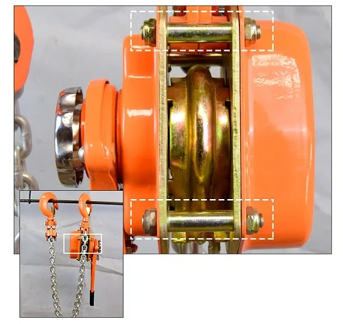 0,75-1 T X 1,5 M Сверхмощный подъемный рычаг цепной тали, сертификат CE, ручной рычаг блок крана подъемный строп материал