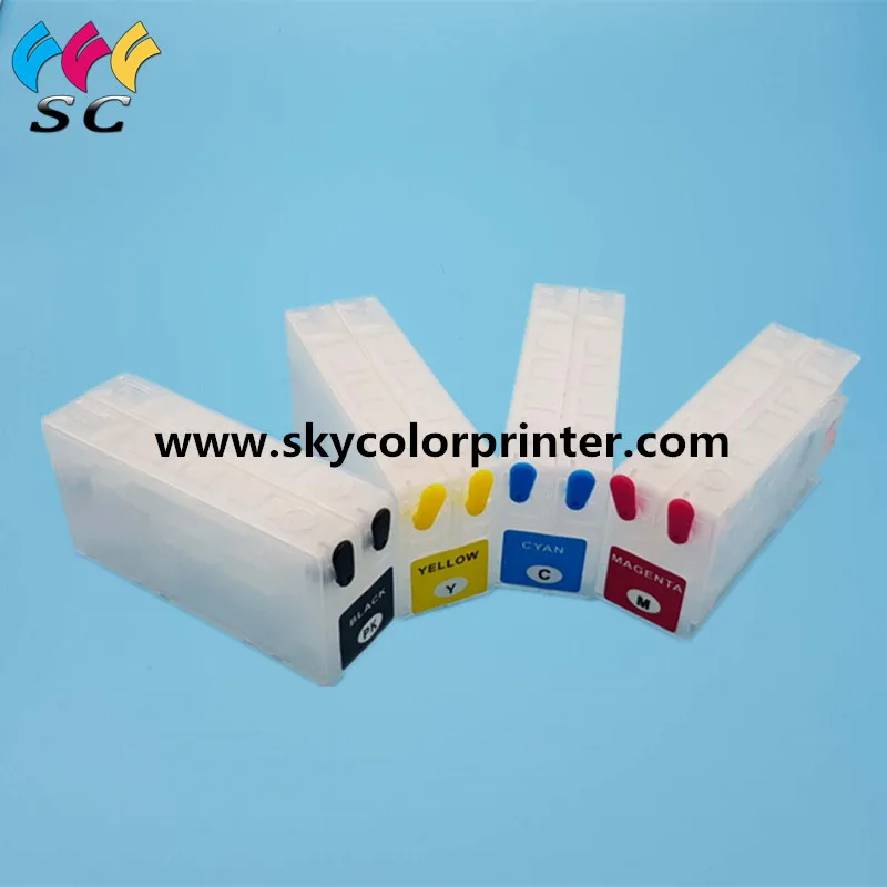 Refillable патрон чернил для принтера Epson TM-C3500 TM-C3510 TM-C3520 для Epson GJiC22P принтер без чипа