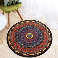 Cigi Костюмы для латиноамериканских танцев Американский Стиль пол Коврики круглые коврики Гостиная Спальня стол компьютерный стул Коврики S Нескользящие Коврики нейлон Малый ковры