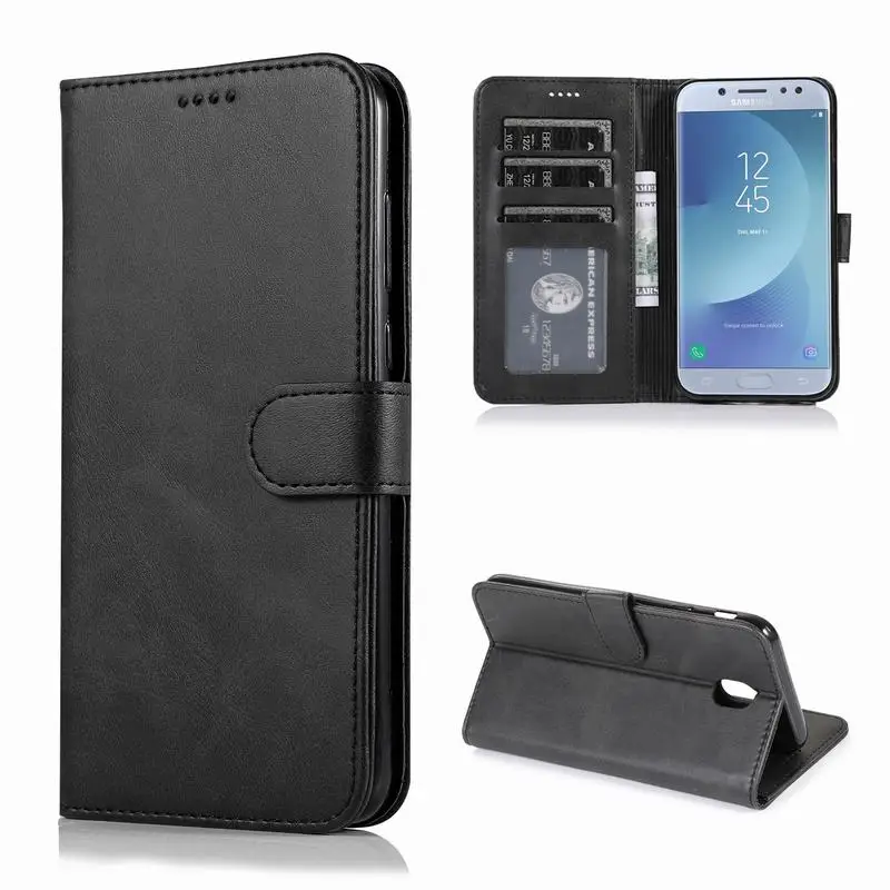 

Case For Samsung Galax J7 J5 J3 2017 J730 J530 J330 Case Flip Magnetic Wallet Leather Phone Cases For Samsung J 7 2017 Cover