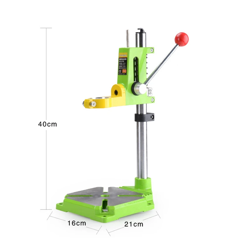 MINIQ прецизионная электрическая дрель, подставка, мощные вращающиеся инструменты, аксессуары, скамейка, сверлильный пресс, подставка, база, Деревообрабатывающие инструменты