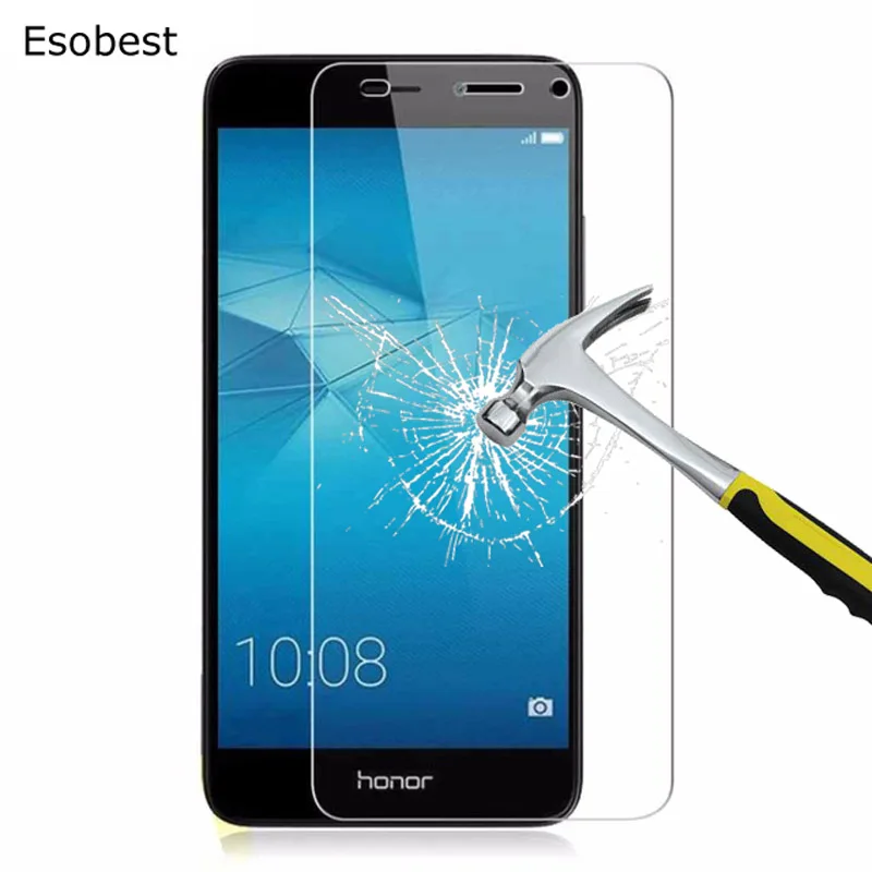 Esobest 2 шт. закаленное стекло для Huawei Y6 2017 honor 10 p20 lite pro Защита экрана Y7 prime 2018