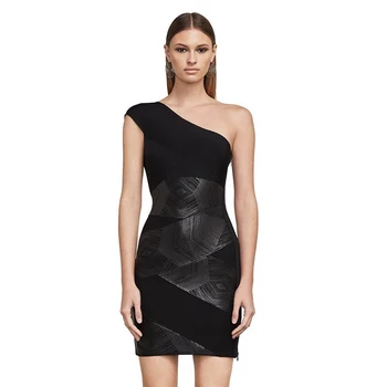 

2018 Women Fashion Evening Party Bandage Dress Sexy Club Celebrity Ladies Clothes Sleeveless Vestidos Summer Dresses