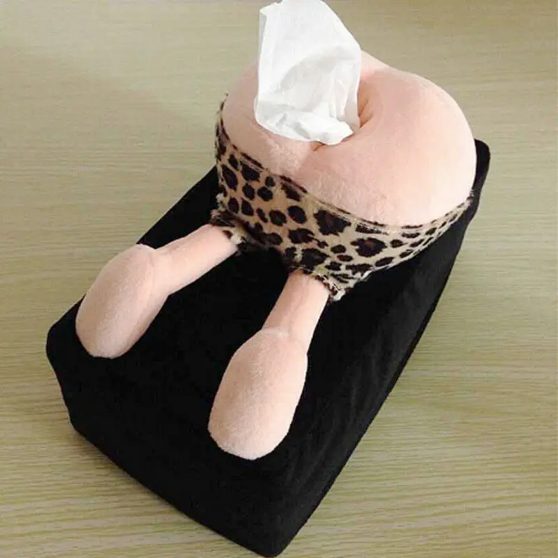 Creative Ass Tissue Holder Paper Box Toilet Napkin Holders Case Bathroom Storage Car Office Decors | Дом и сад